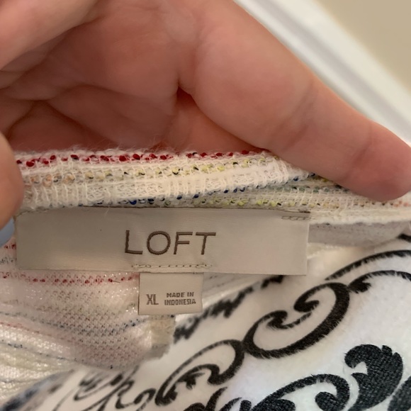 Loft, women’s vintage style top, with puff sleeves, size XL - Picture 5 of 8